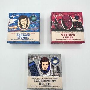 Dr. Squatch Stranger Things Limited Edition Soap Set of 3